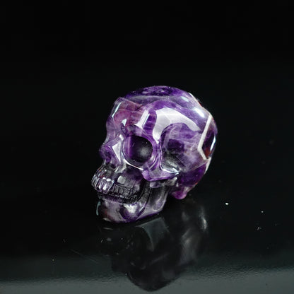 Dream Amethyst crystal skull 2.2" SKH20AM13 photo 7