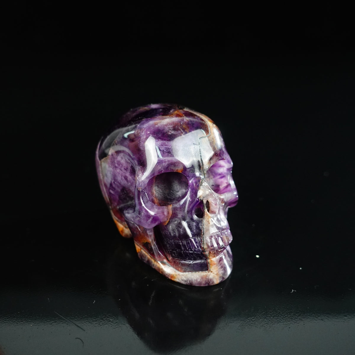 Dream Amethyst crystal skull 2.2" SKH20AM14 photo 2