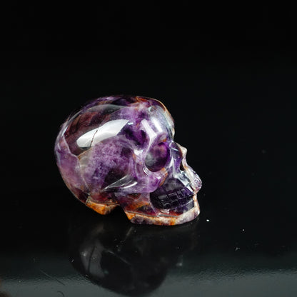 Dream Amethyst crystal skull 2.2" SKH20AM14 photo 3