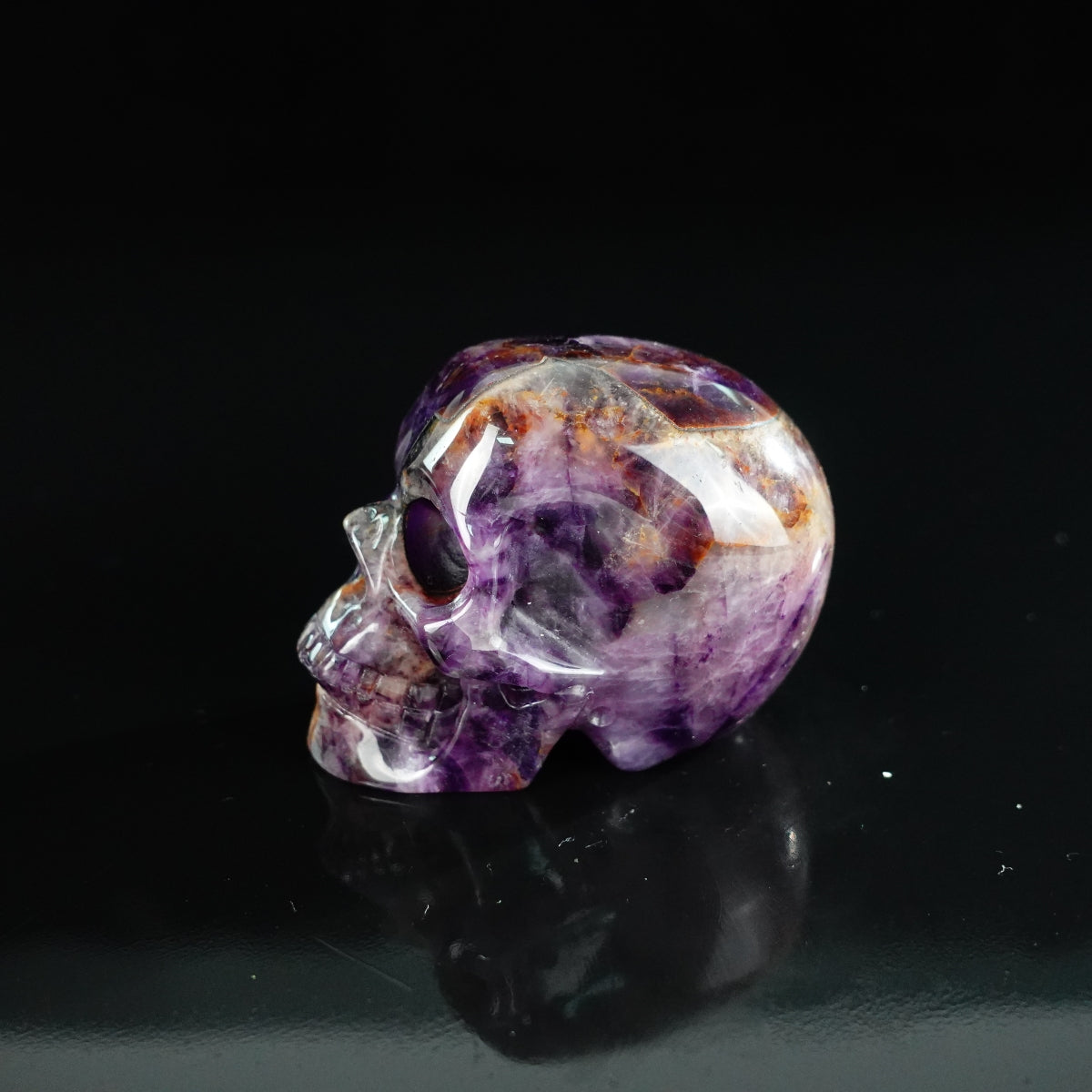 Dream Amethyst crystal skull 2.2" SKH20AM14 photo 6