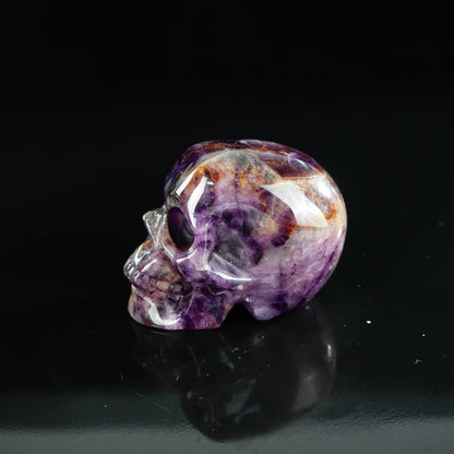 Dream Amethyst crystal skull 2.2" SKH20AM14 photo 6