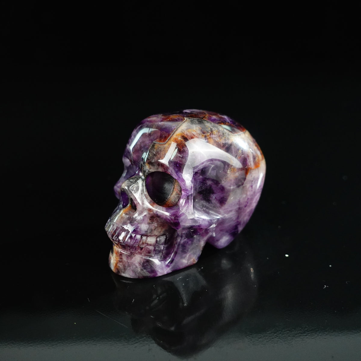 Dream Amethyst crystal skull 2.2" SKH20AM14 photo 7