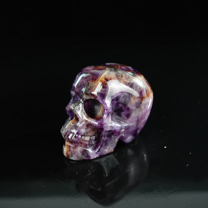 Dream Amethyst crystal skull 2.2" SKH20AM14 photo 7