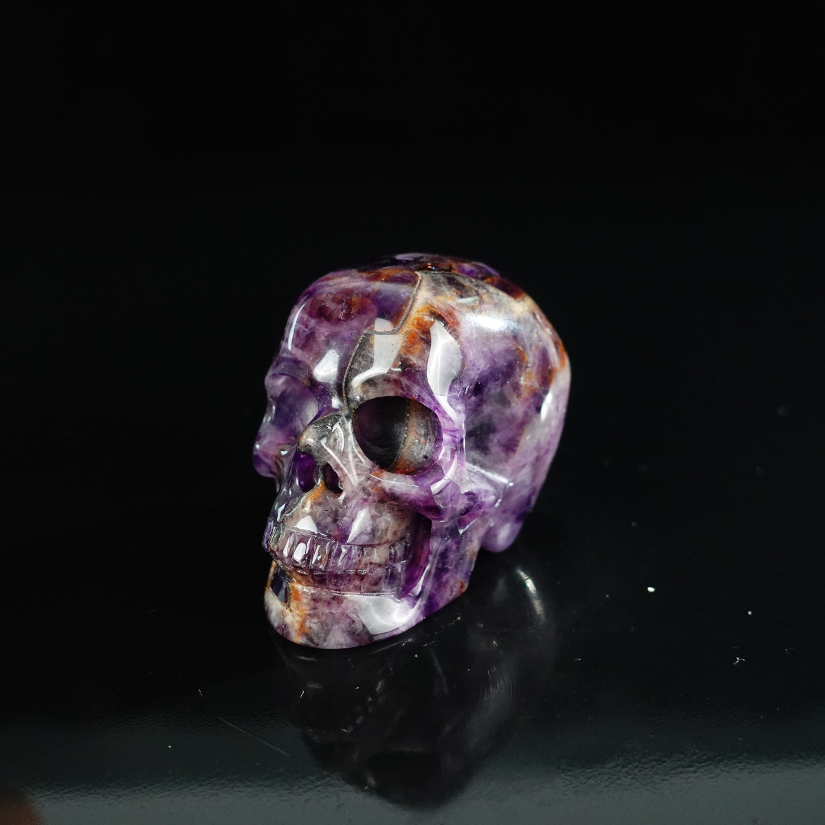 Dream Amethyst crystal skull 2.2" SKH20AM14 photo 8
