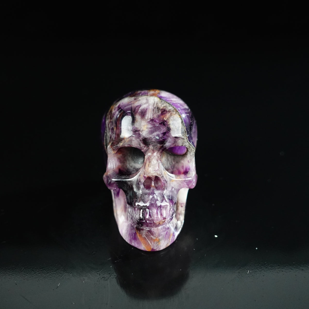 Dream Amethyst crystal skull 2.2" SKH20AM15 photo 1