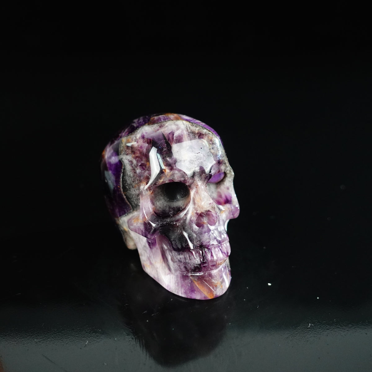 Dream Amethyst crystal skull 2.2" SKH20AM15 photo 2