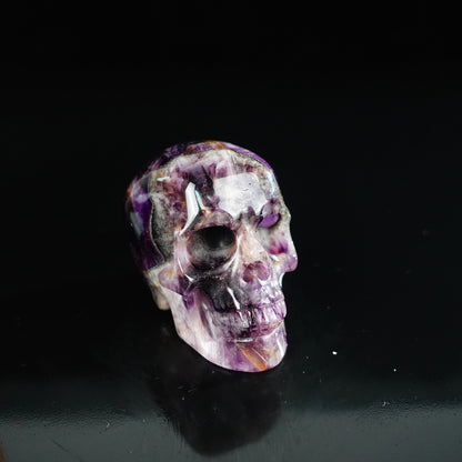 Dream Amethyst crystal skull 2.2" SKH20AM15 photo 2
