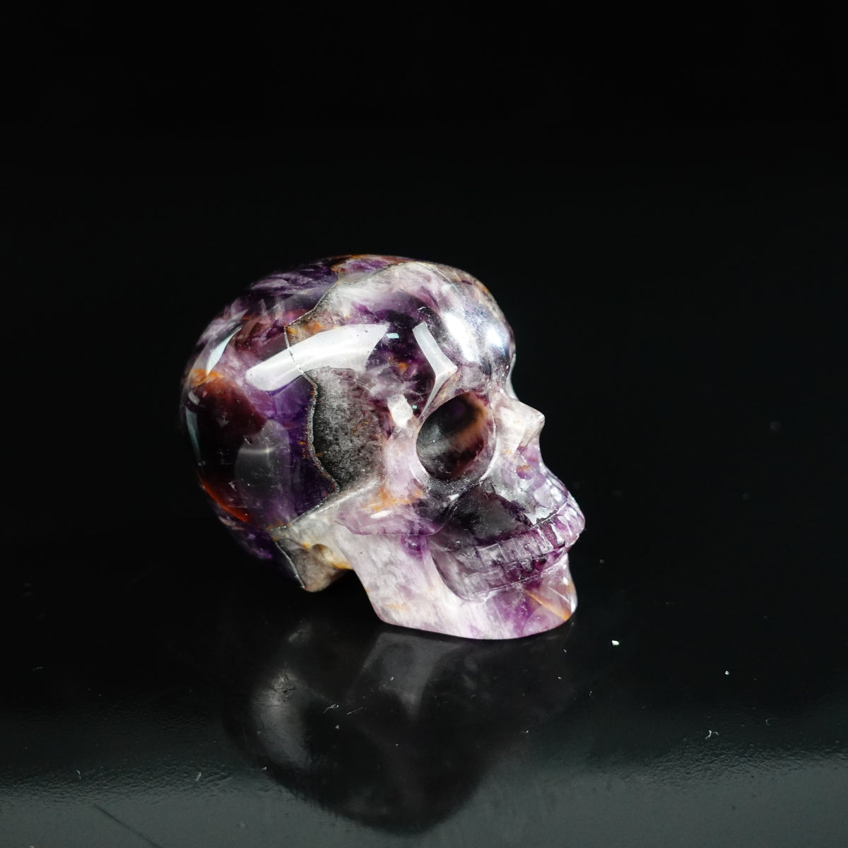 Dream Amethyst crystal skull 2.2" SKH20AM15 photo 3