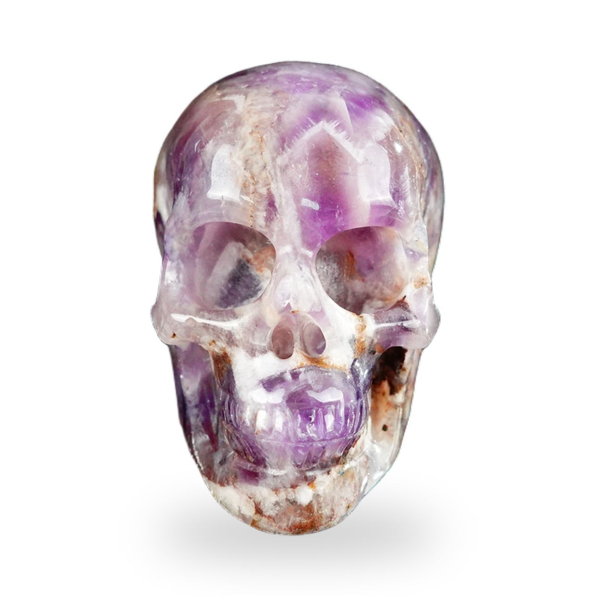 Dream Amethyst crystal skull 2.2" SKH20AM16 photo 1