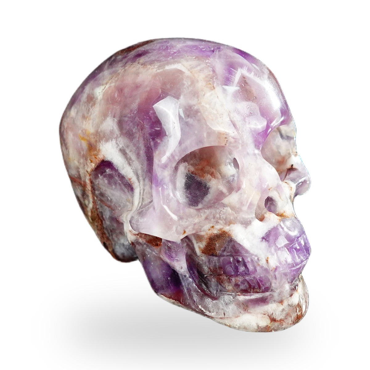 Dream Amethyst crystal skull 2.2" SKH20AM16 photo 5