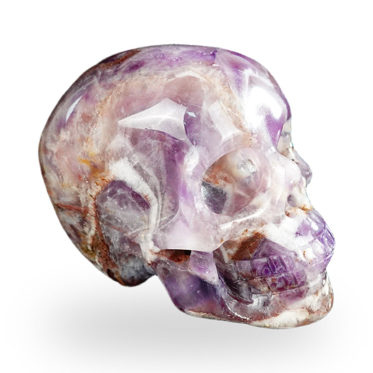 Dream Amethyst crystal skull 2.2" SKH20AM16 photo 6
