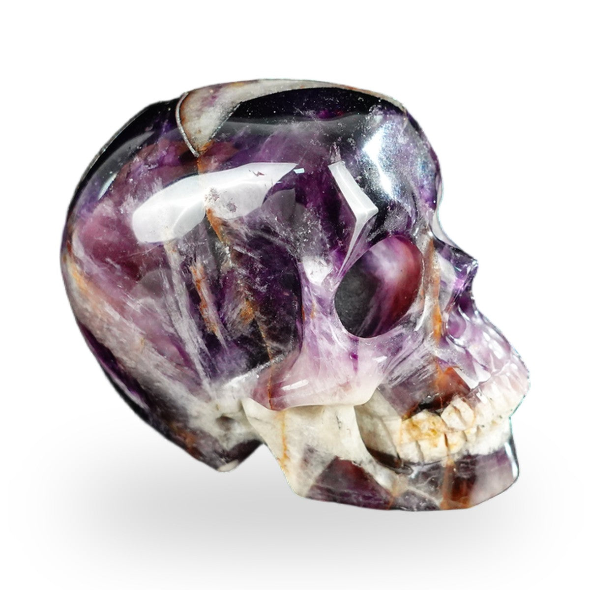 Dream Amethyst crystal skull 2.2" SKH20AM17 photo 4