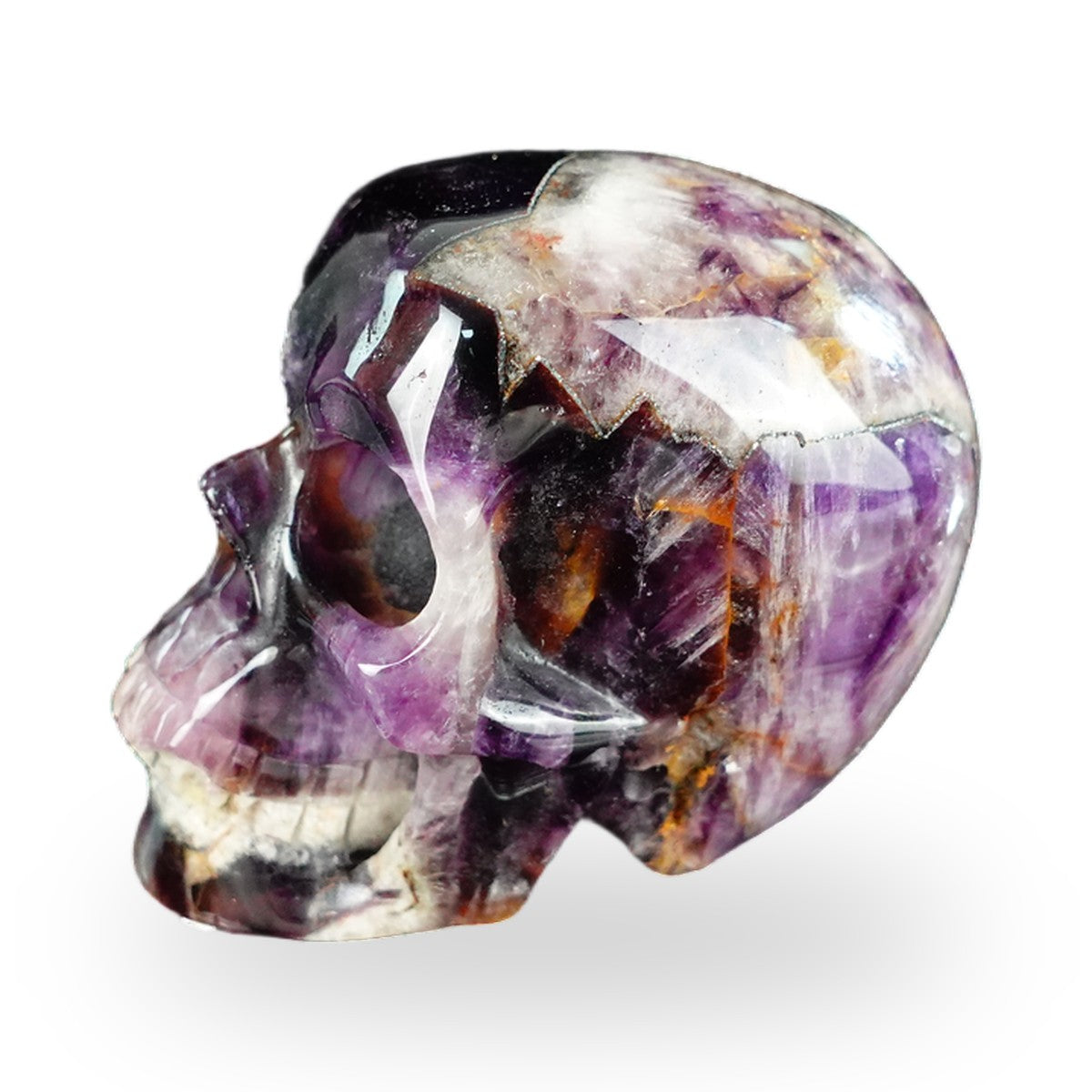 Dream Amethyst crystal skull 2.2" SKH20AM17 photo 5