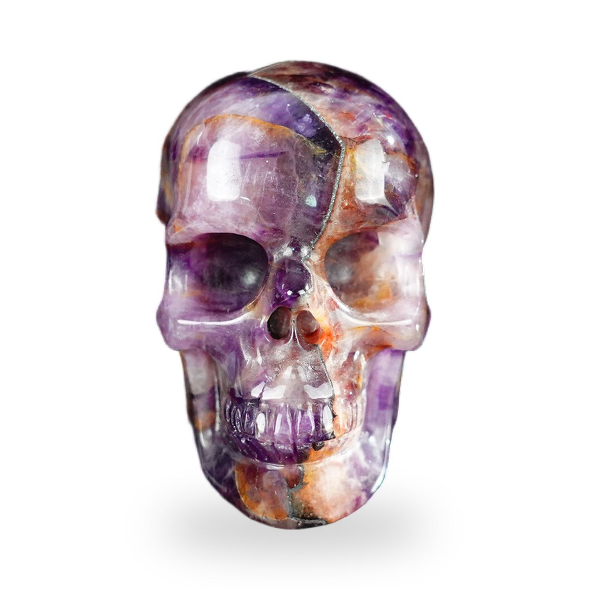 Dream Amethyst crystal skull 2.2" SKH20AM18 photo 1