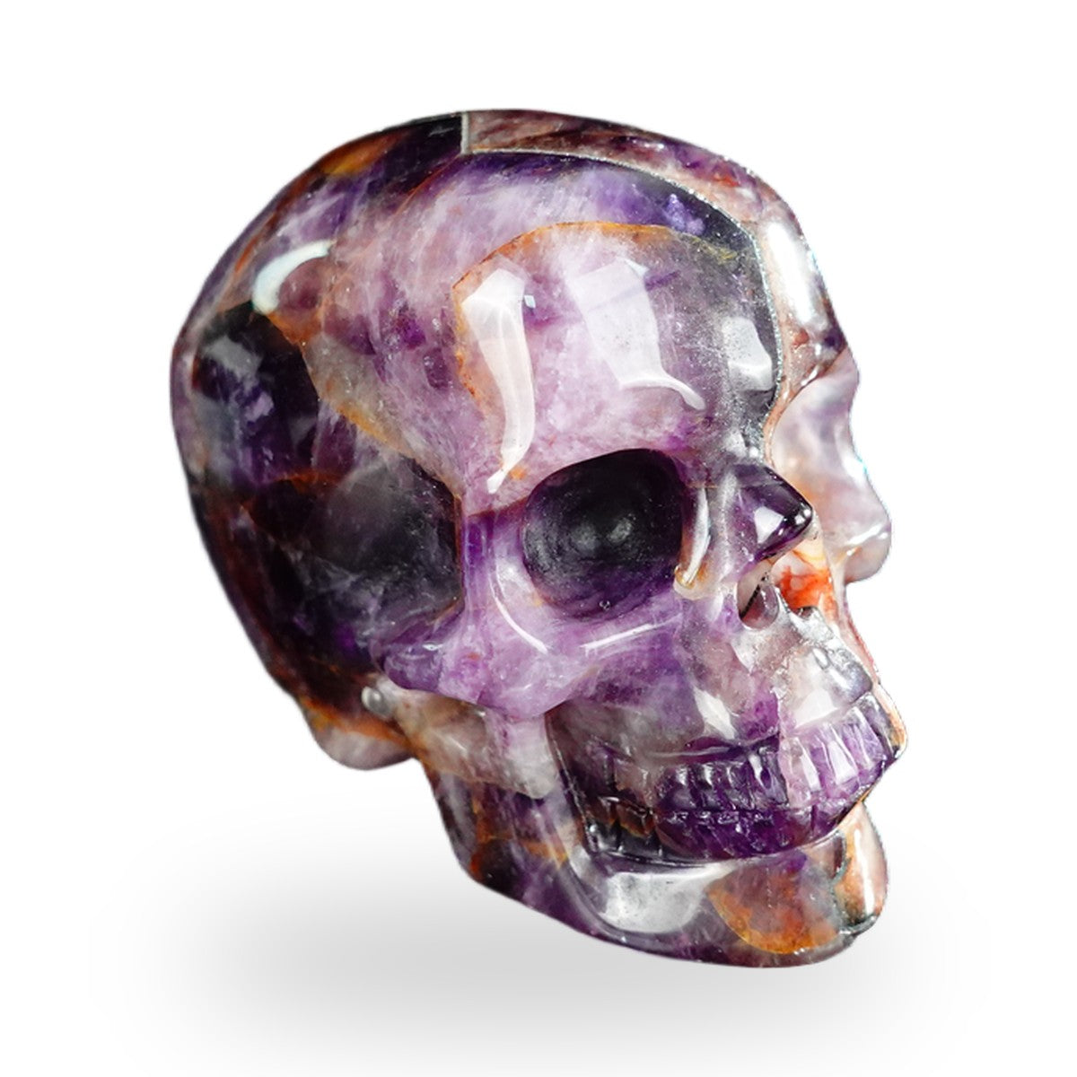 Dream Amethyst crystal skull 2.2" SKH20AM18 photo 3