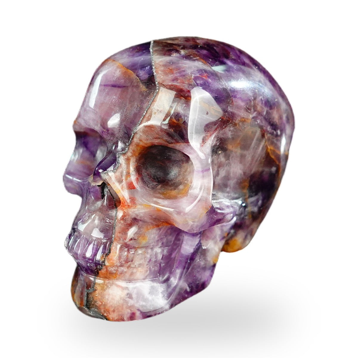Dream Amethyst crystal skull 2.2" SKH20AM18 photo 8