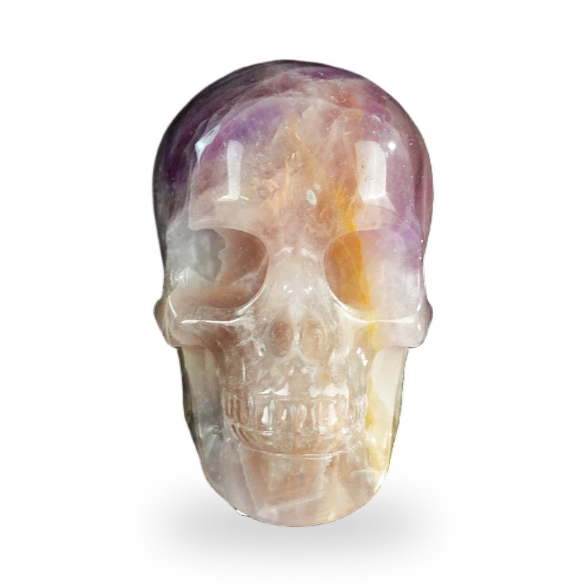 Dream Amethyst crystal skull 2.2" SKH20AM19 photo 1