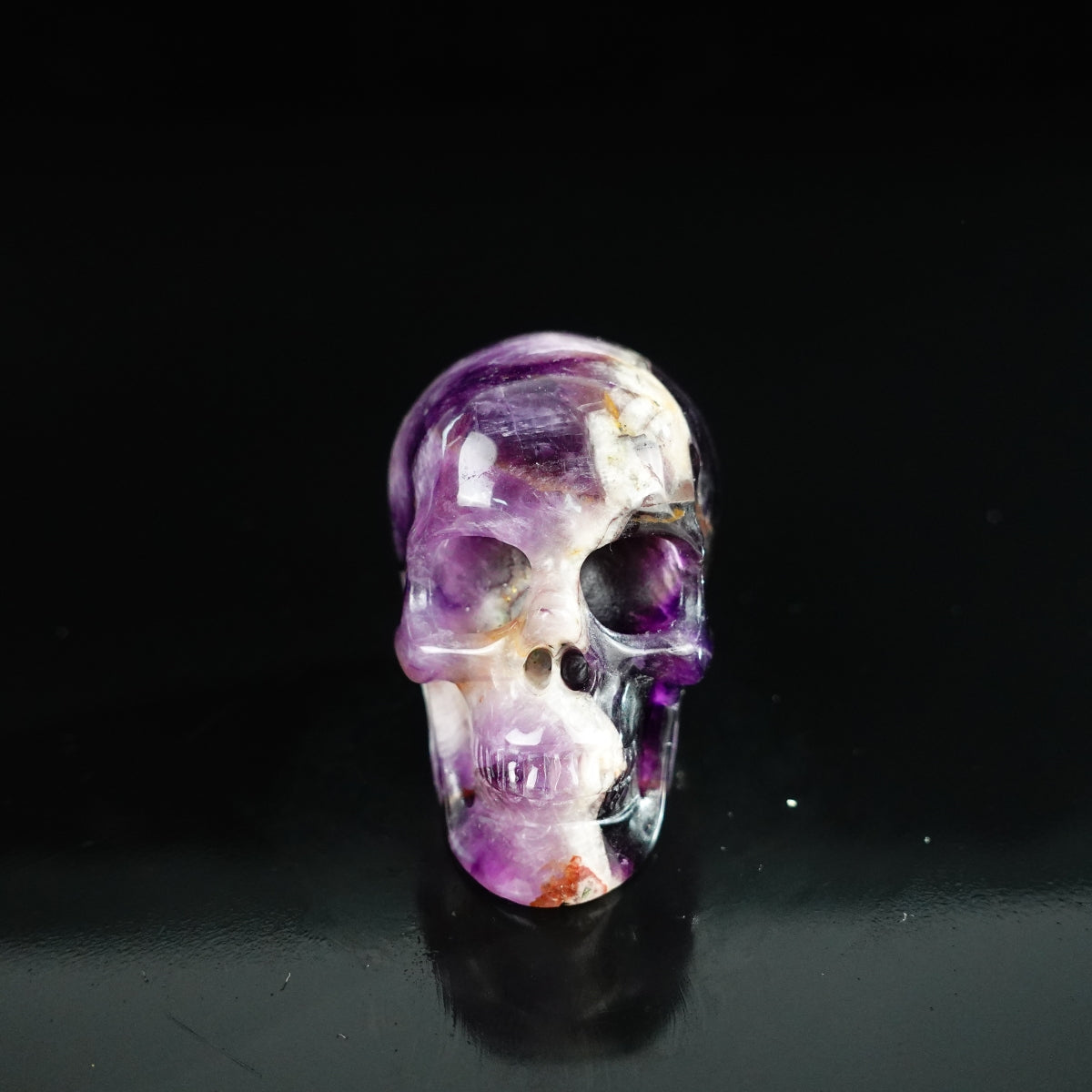 Dream Amethyst crystal skull 2.2" SKH20AM20 photo 1