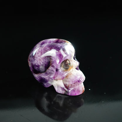 Dream Amethyst crystal skull 2.2" SKH20AM20 photo 3