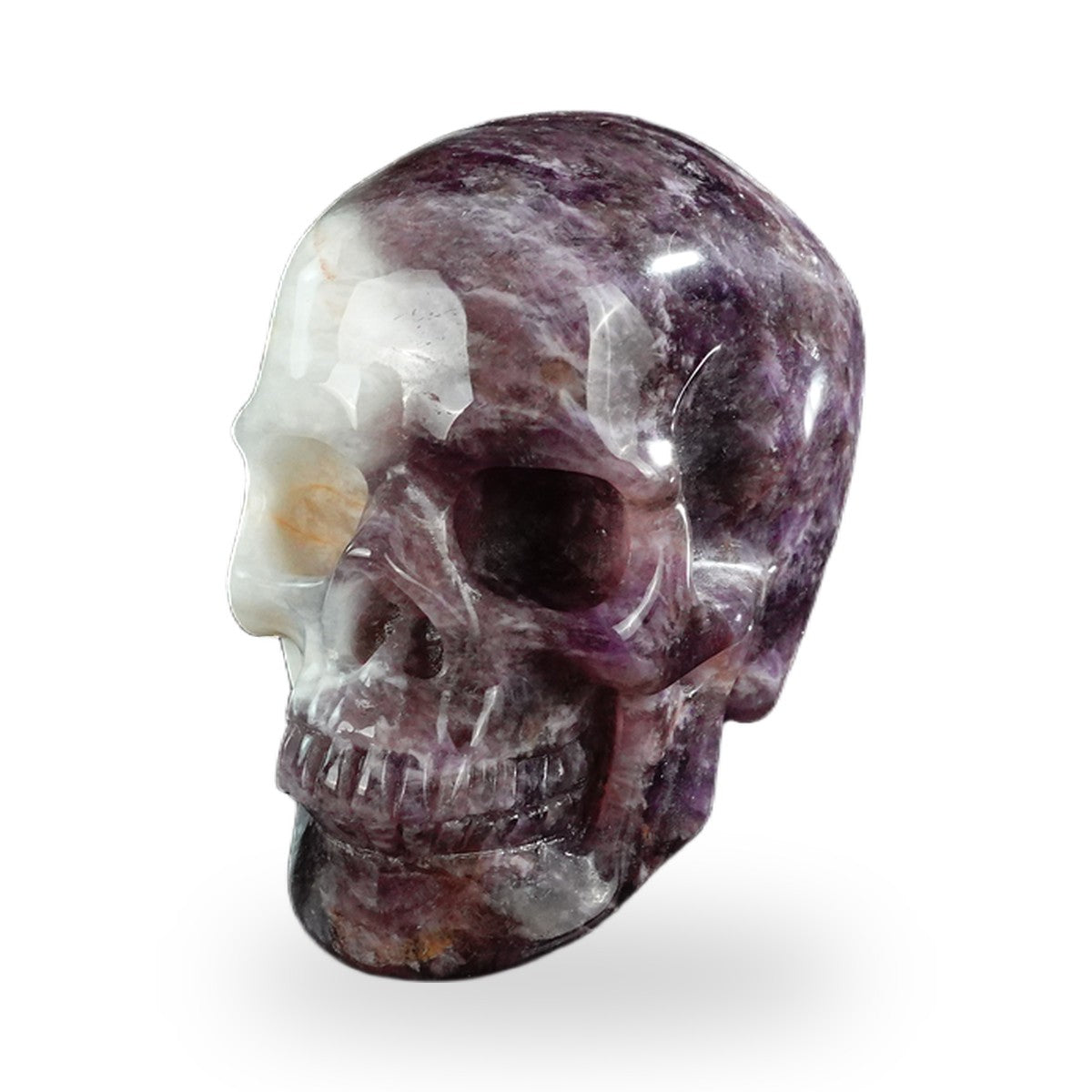 Dream Amethyst crystal skull 3" SKH30AM01 view 8