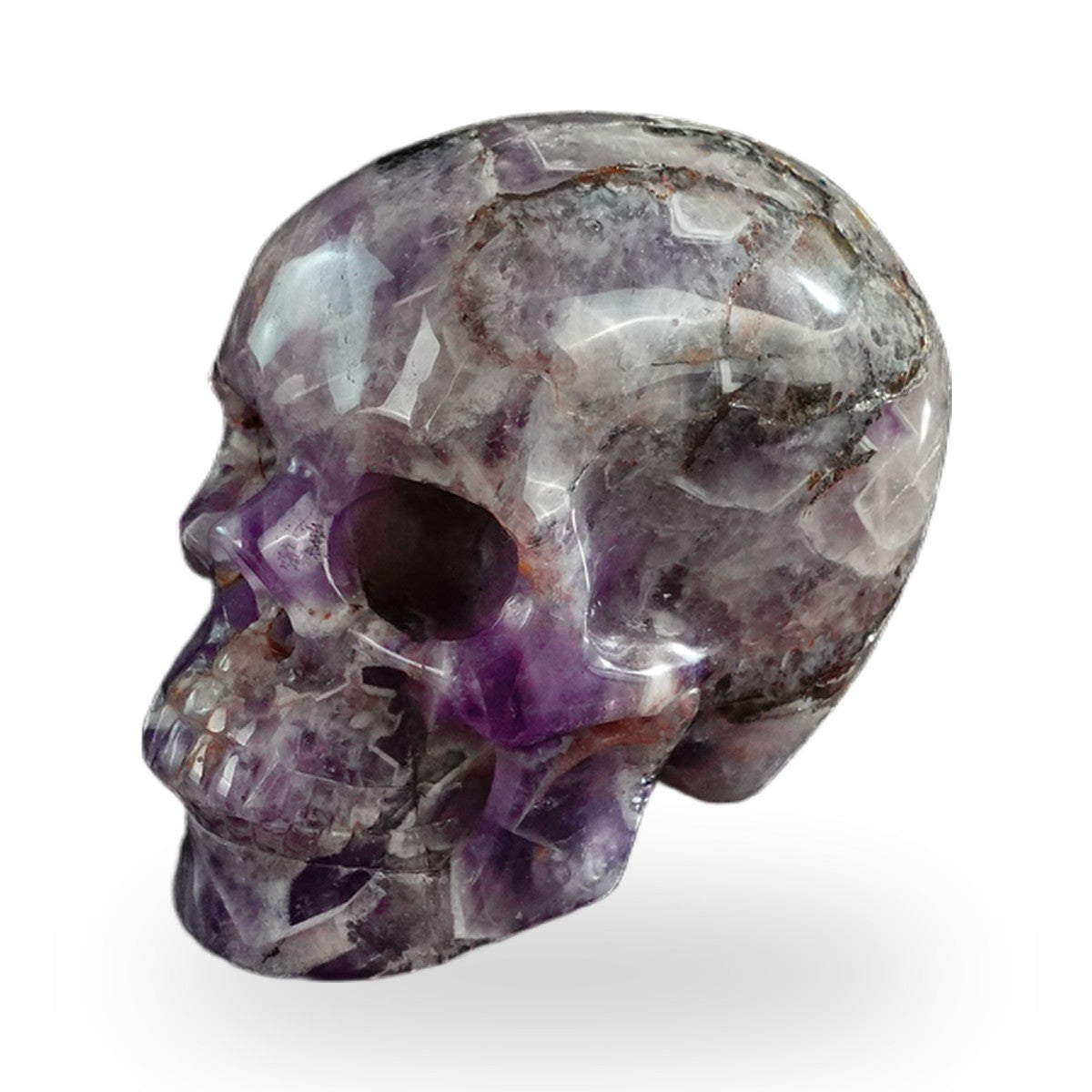 Dream Amethyst crystal skull 3" SKH30AM02 photo 7