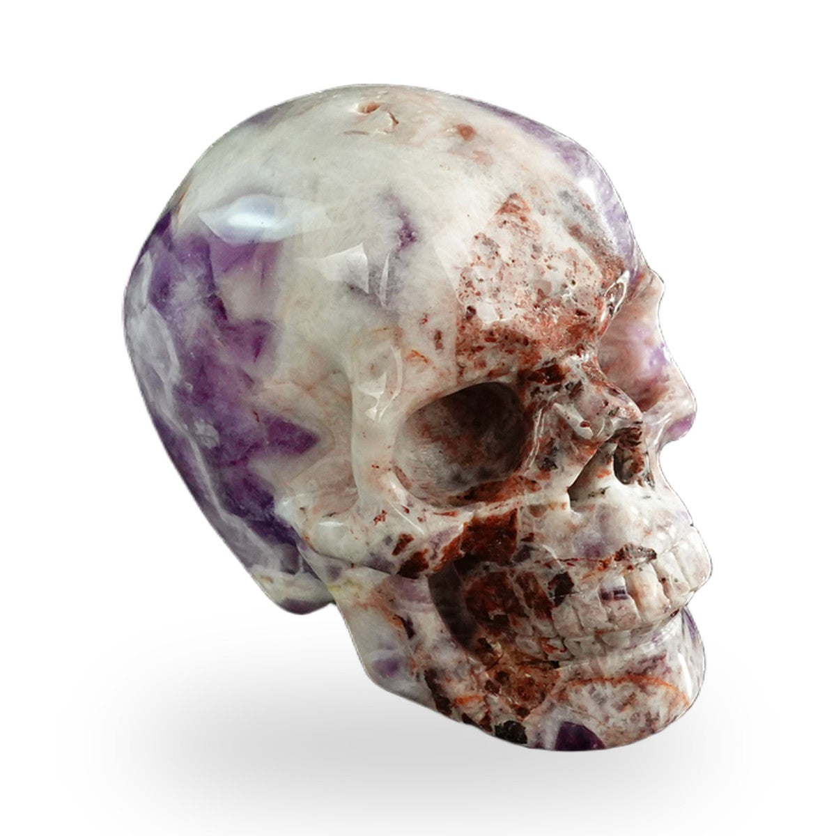 Dream Amethyst crystal skull 3" SKH30AM03 photo 3