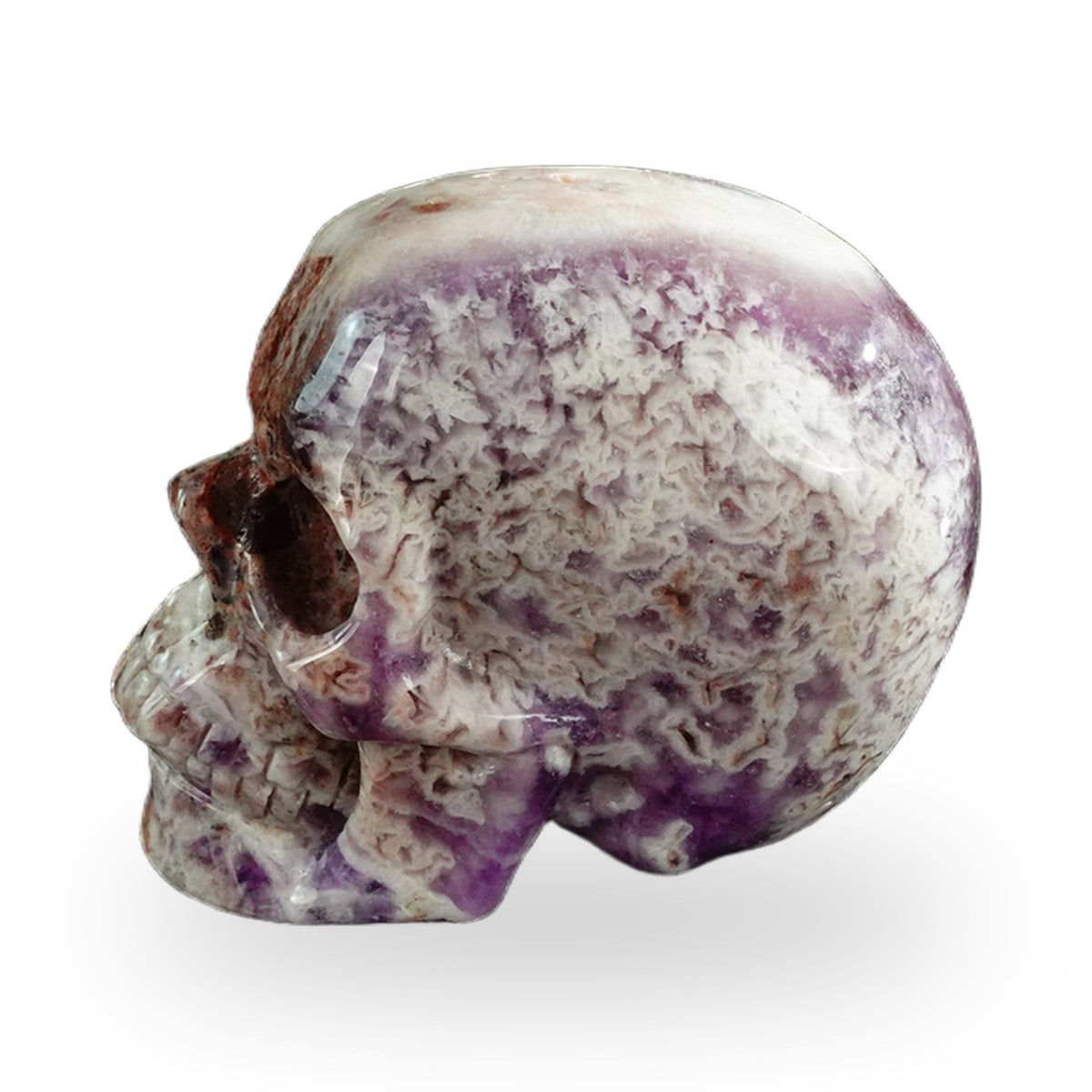 Dream Amethyst crystal skull 3" SKH30AM03 photo 6