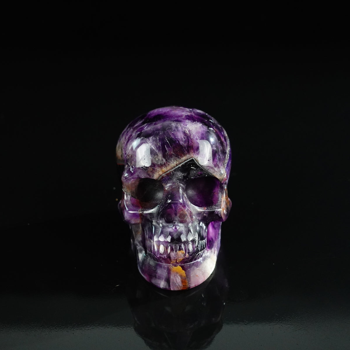 Dream Amethyst crystal skull 3" SKH30AM04 photo 1