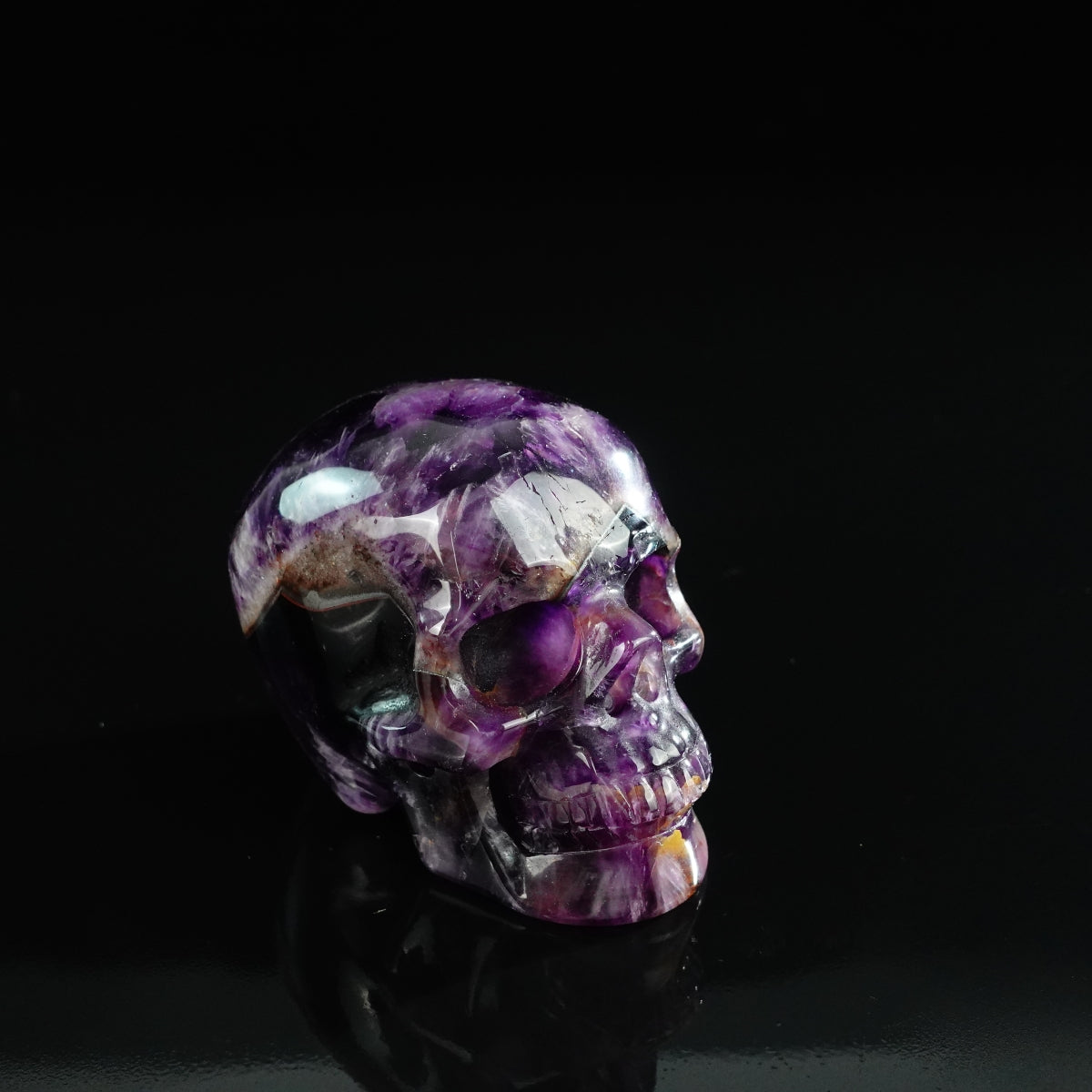 Dream Amethyst crystal skull 3" SKH30AM04 photo 3