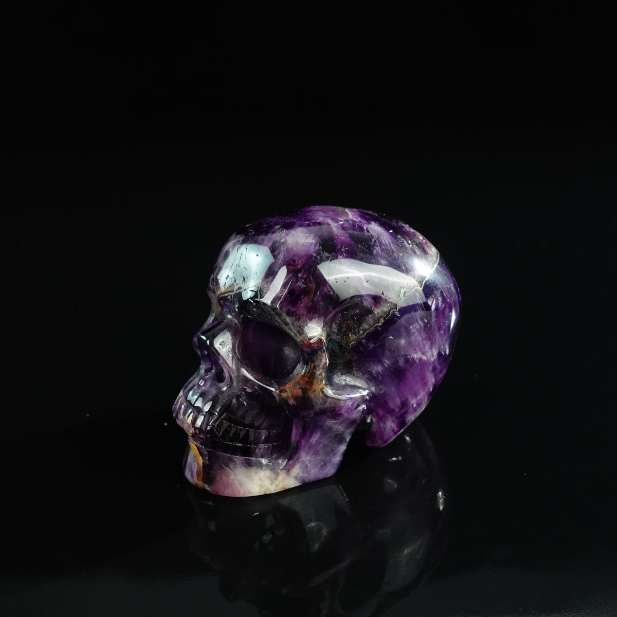 Dream Amethyst crystal skull 3" SKH30AM04 photo 7