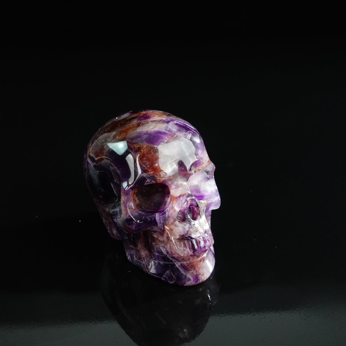 Dream Amethyst crystal skull 3" SKH30AM05 photo 2