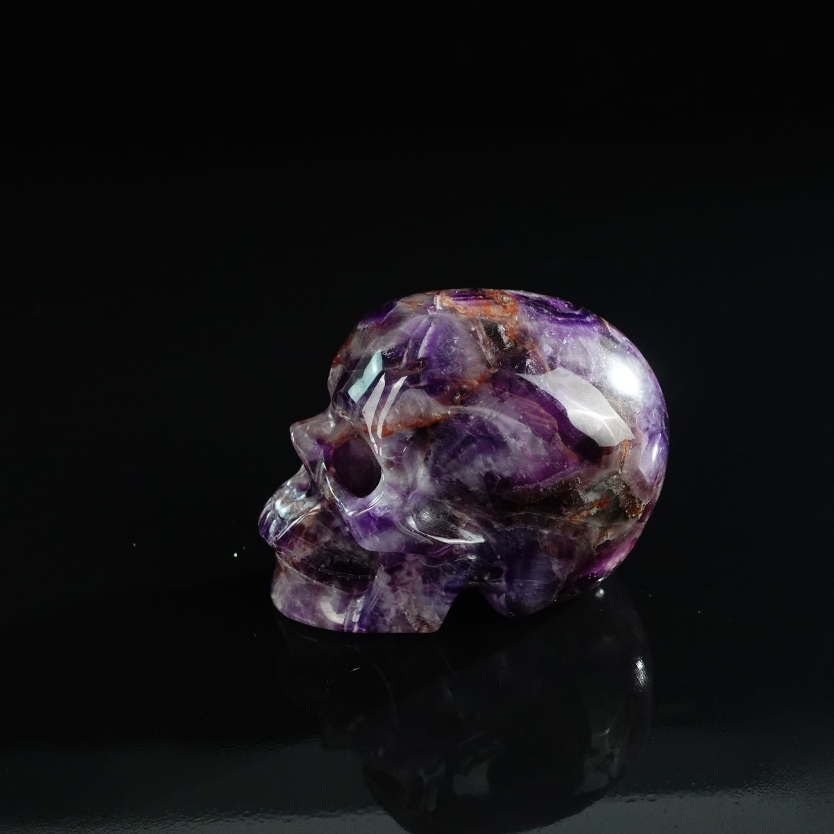 Dream Amethyst crystal skull 3" SKH30AM05 photo 6