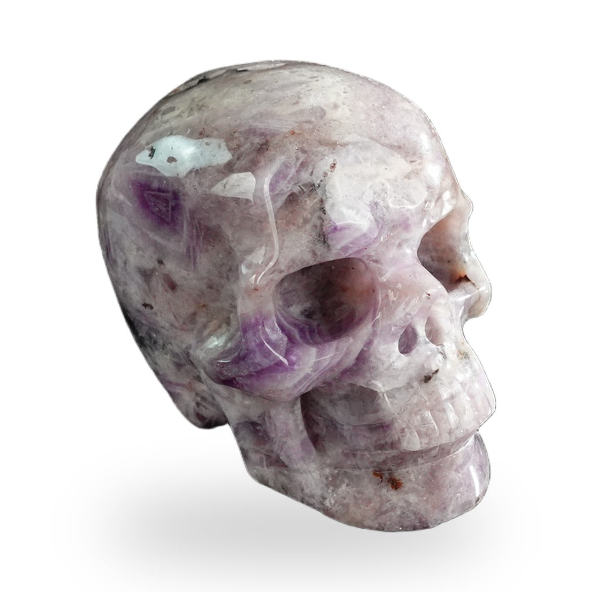 Dream Amethyst crystal skull 3" SKH30AM06 photo 3