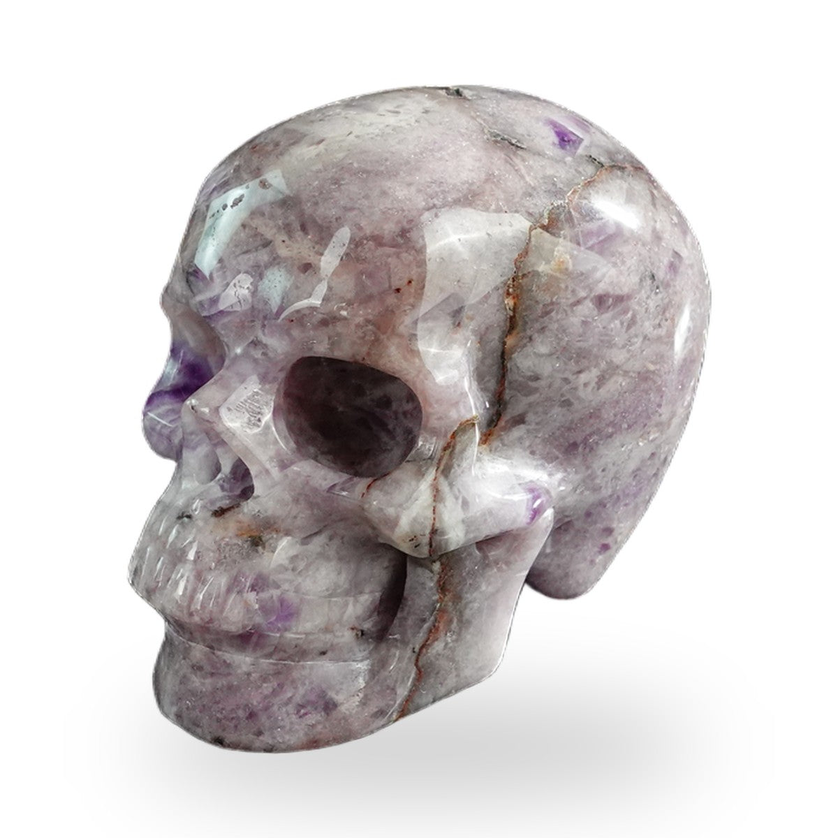 Dream Amethyst crystal skull 3" SKH30AM06 photo 8