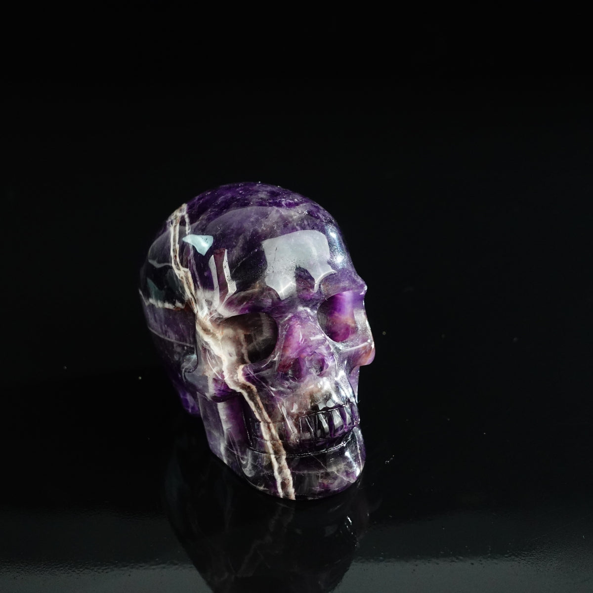 Dream Amethyst crystal skull 3" SKH30AM07 photo 2