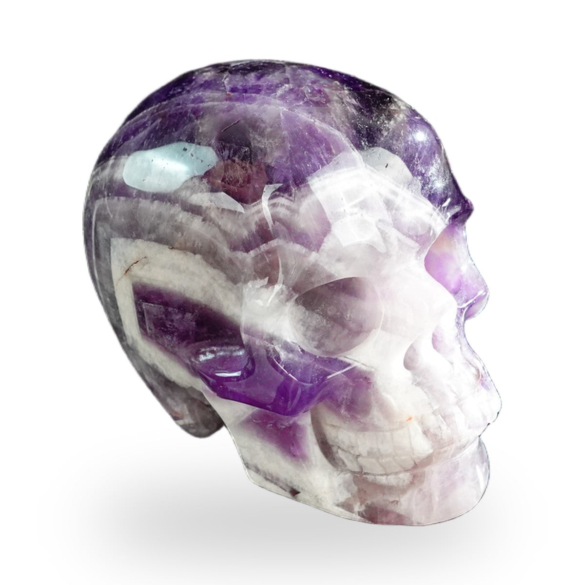 Dream Amethyst crystal skull 3" SKH30AM08 photo 3