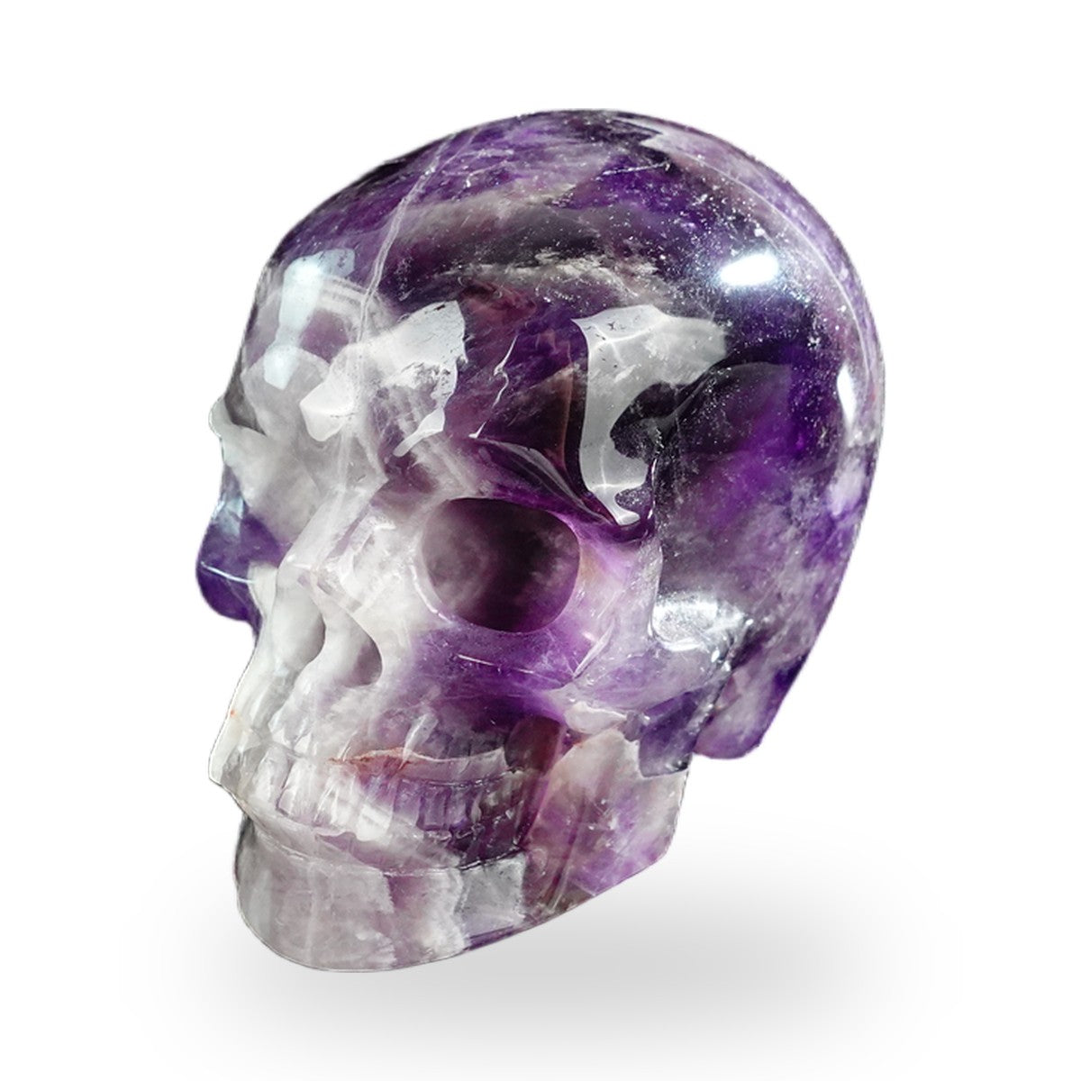 Dream Amethyst crystal skull 3" SKH30AM08 photo 8