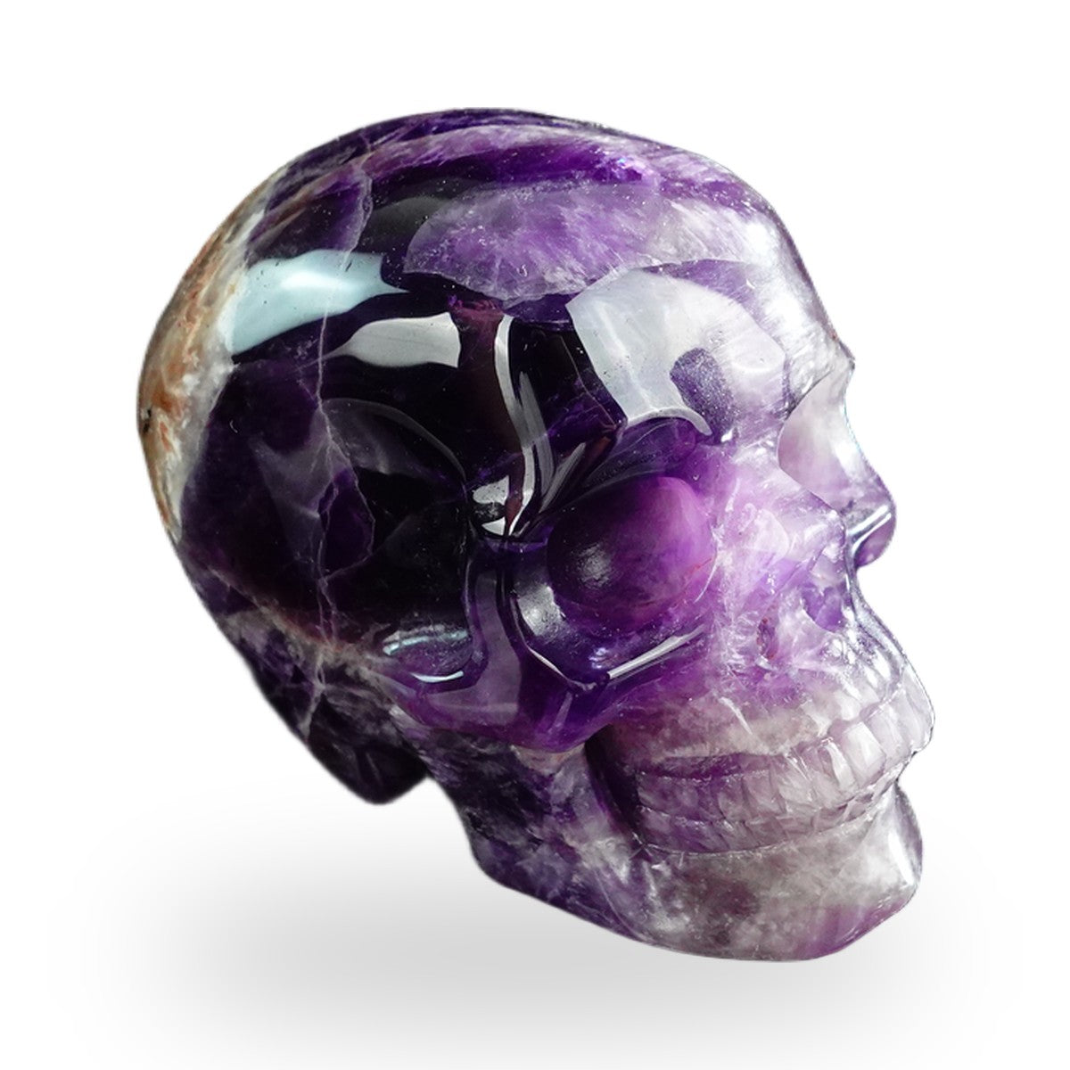 Dream Amethyst crystal skull 3" SKH30AM09 photo 3