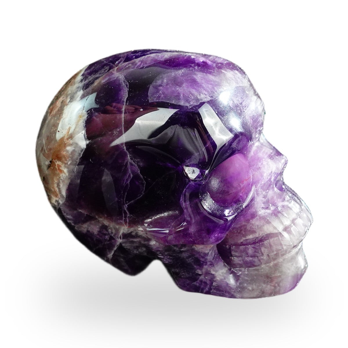 Dream Amethyst crystal skull 3" SKH30AM09 photo 4