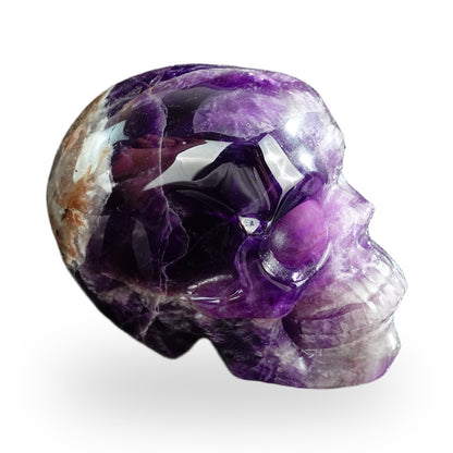 Dream Amethyst crystal skull 3" SKH30AM09 photo 4