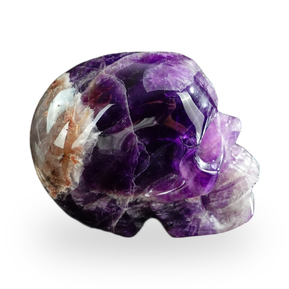 Dream Amethyst crystal skull 3" SKH30AM09 photo 5