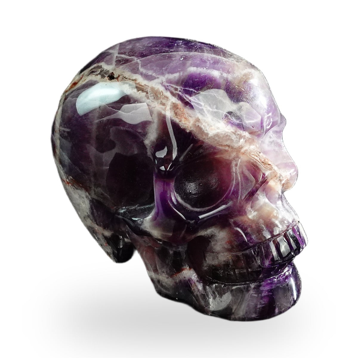 Dream Amethyst crystal skull 3" SKH30AM10 photo 4