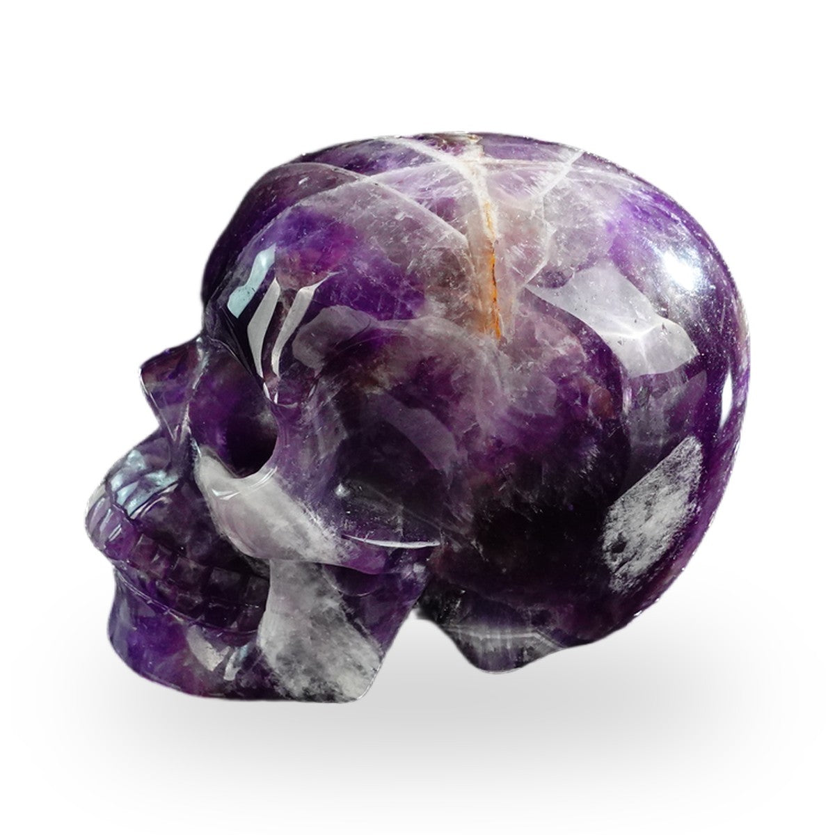 Dream Amethyst crystal skull 3" SKH30AM11 photo 3