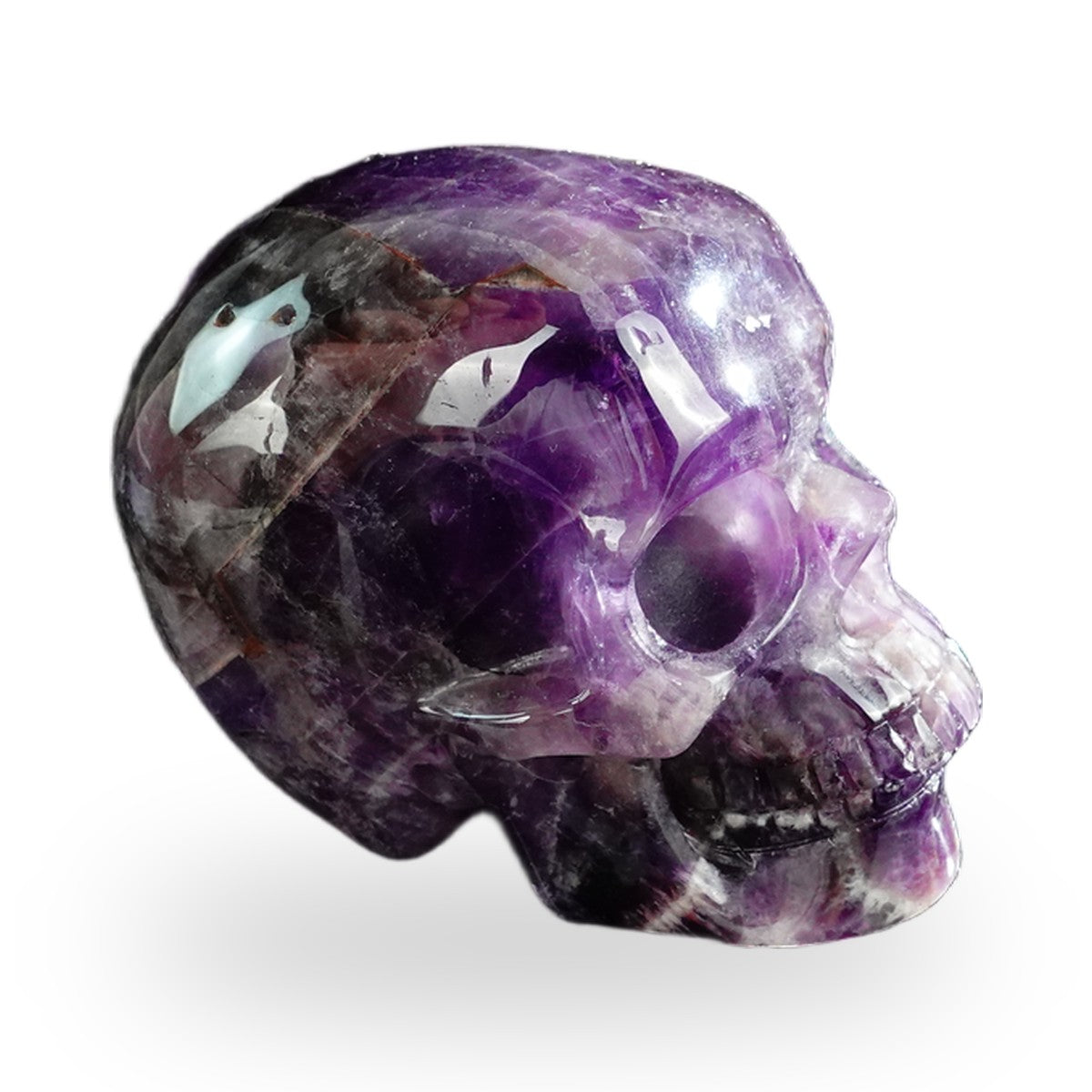 Dream Amethyst crystal skull 3" SKH30AM12 photo 5