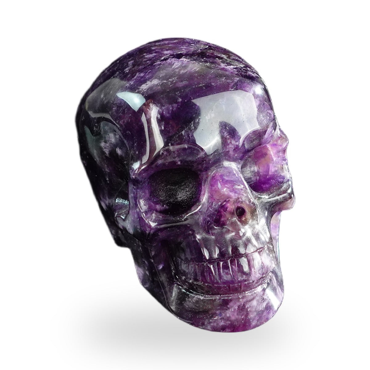 Dream Amethyst crystal skull 3" SKH30AM13 photo 3