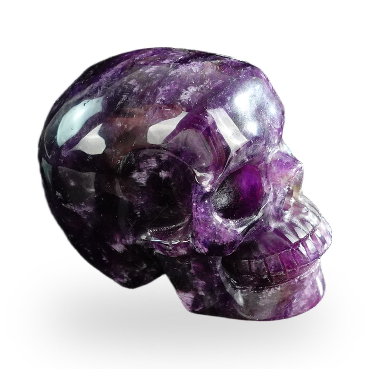 Dream Amethyst crystal skull 3" SKH30AM13 photo 5