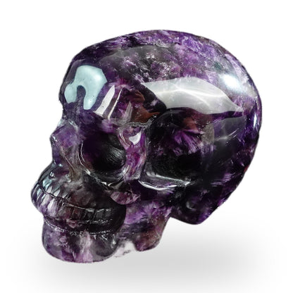 Dream Amethyst crystal skull 3" SKH30AM13 photo 7