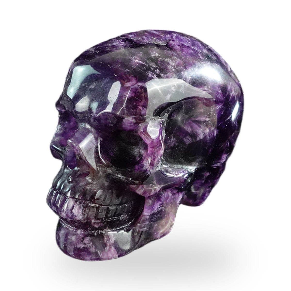 Dream Amethyst crystal skull 3" SKH30AM13 photo 8