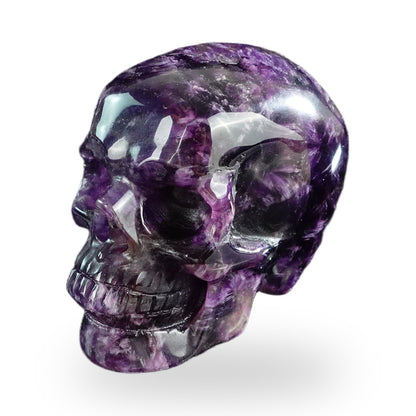 Dream Amethyst crystal skull 3" SKH30AM13 photo 8