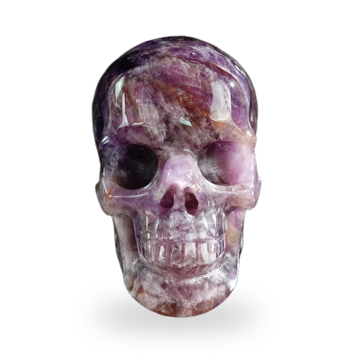 Dream Amethyst crystal skull 3" SKH30AM15 photo 1